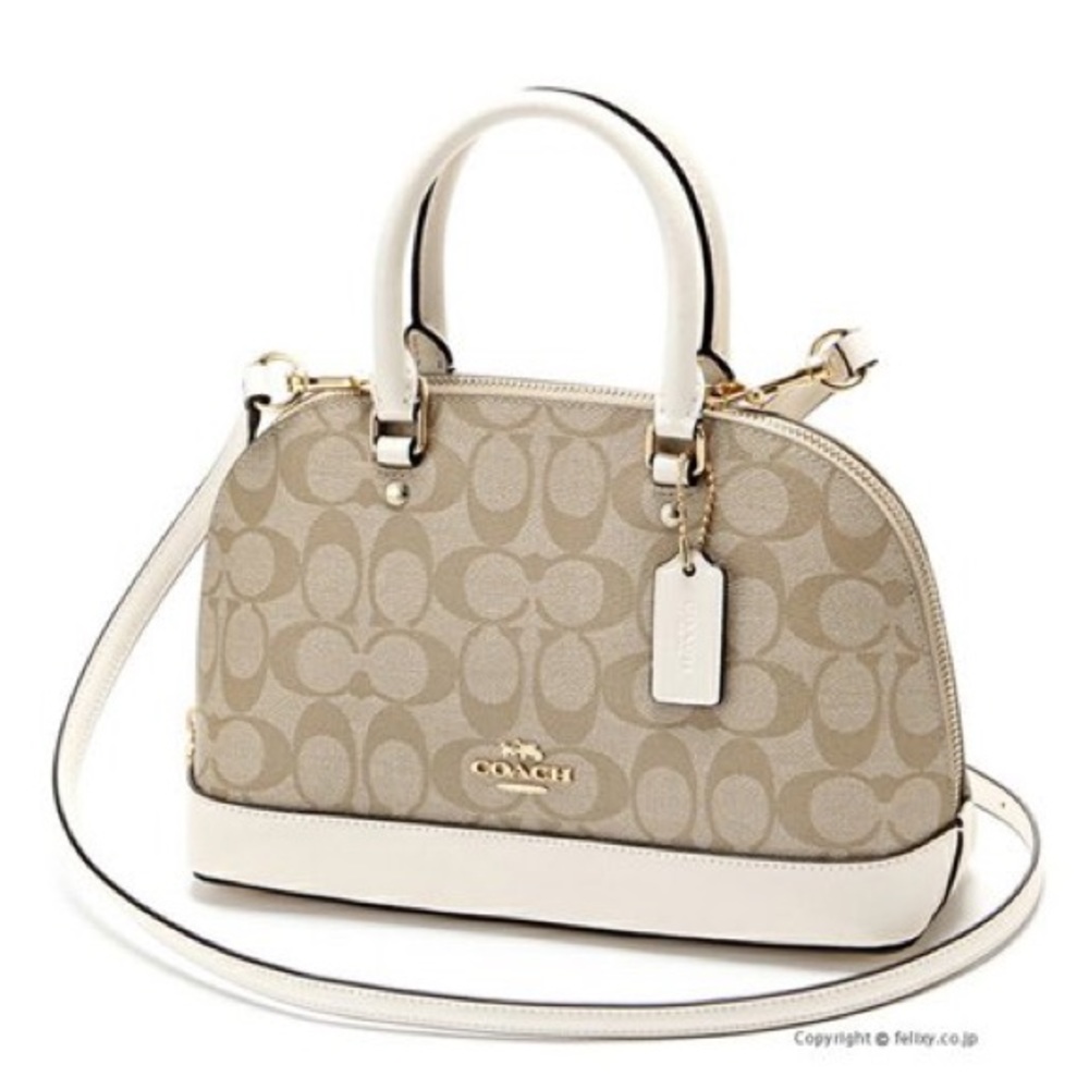 Mini Sierra Satchel Signature Crossbody Bag